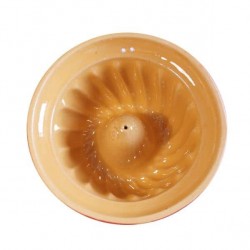 Moule à Kougelhopf en Terre Cuite / Bleu 4 Points